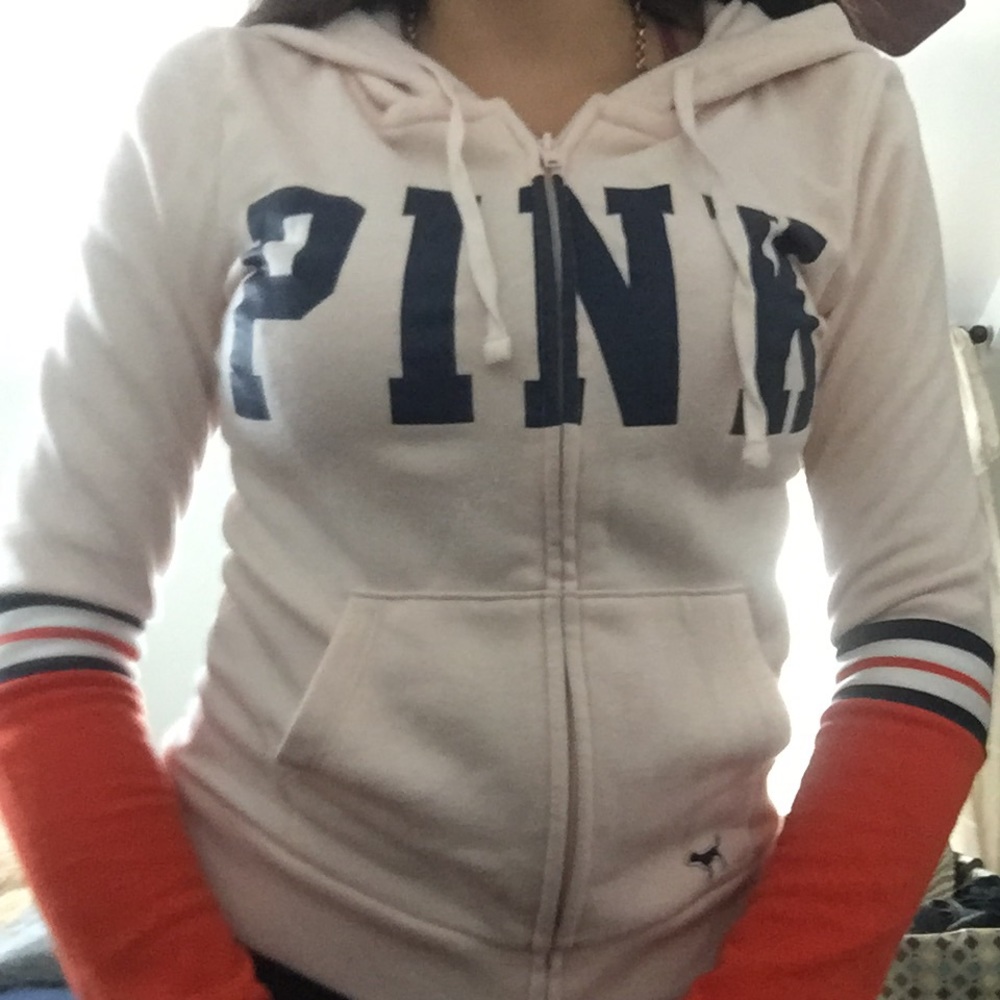 Pink hoodie